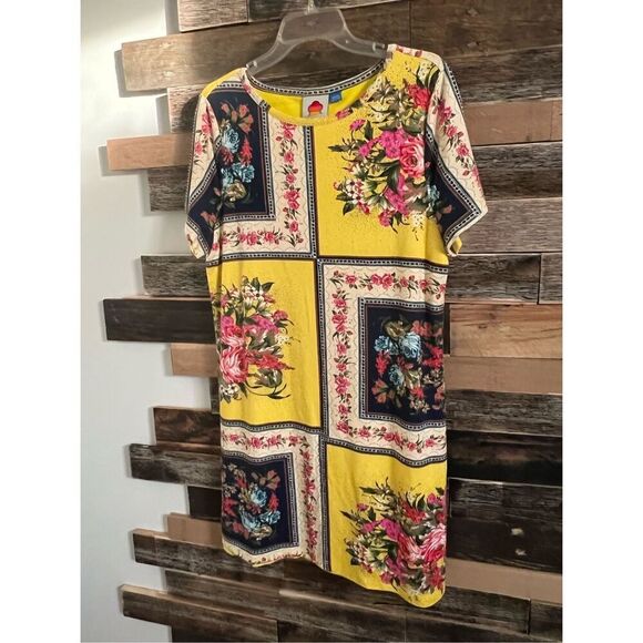 FARM Rio Yellow Floral Mini Dress - Picture 3 of 11